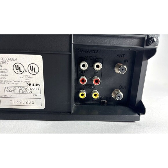 Philips Magnavox VRX262AT01 4 Head VCRPlus+ Parts/Repair - Picture 7 of 11